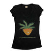 Load image into Gallery viewer, Think Hempy Thoughts Women's V Neck T-Shirt