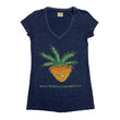 Load image into Gallery viewer, Think Hempy Thoughts Women's V Neck T-Shirt