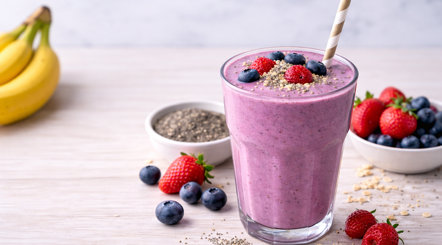 🥤 Hemp Heart Power Smoothie: Fuel Your Body with Plant Protein & Wellness
