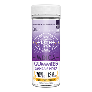 13th Floor Indica THC Gummies 20 | Anavii Market