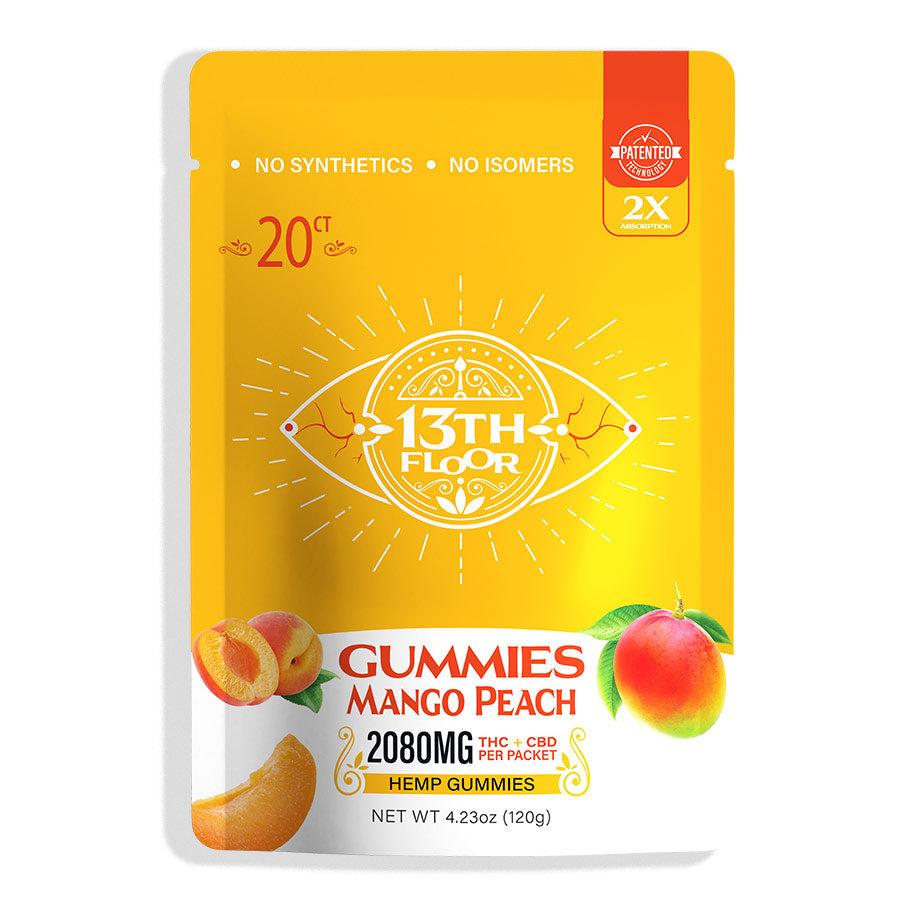 Rau's THC Gummies Mango