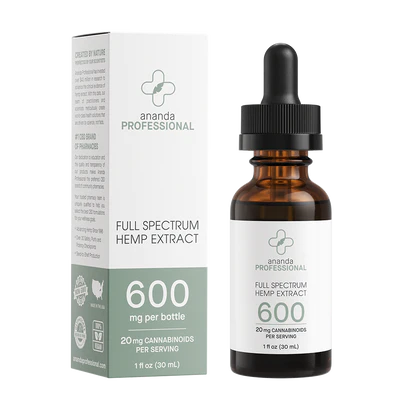 Ananda Full Spectrum Hemp Oil 600mg cbd