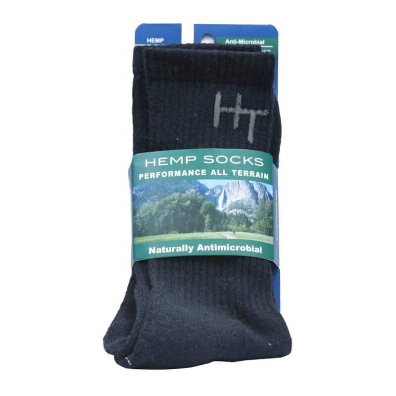 HempTopia Black Hemp Socks