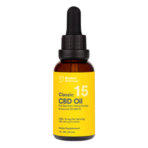 Bluebird Botanicals Classic CBD Oil