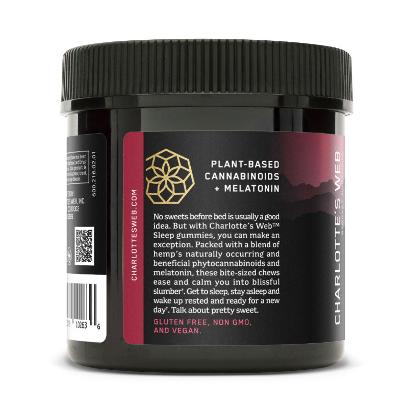 Charlotte's Web CBD Gummies Raspberry Label