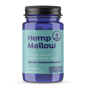 Hemp Mellow CBD Capsules 90ct