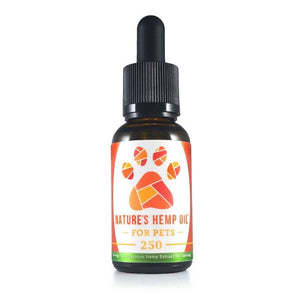 nature's hemp oil for pets 250mg CBD Oil