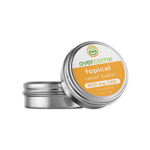 Overcome Topical Relief Balm - 600mg Full Spectrum CBD Salve