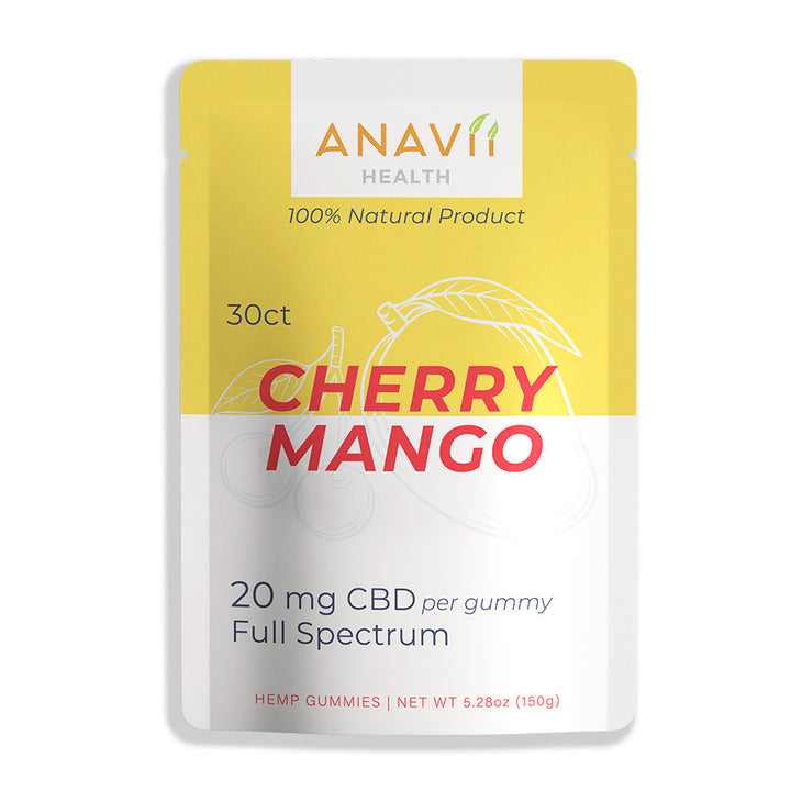Anavii Cherry Mango CBD Gummies