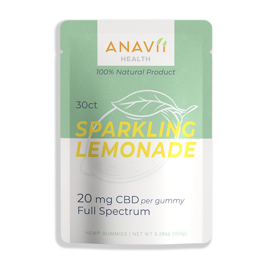 Anavii Sparkling Lemonade CBD Gummies