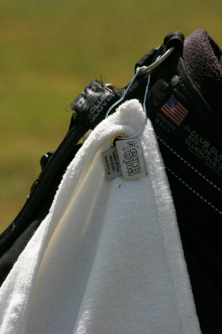 hemp golf towel