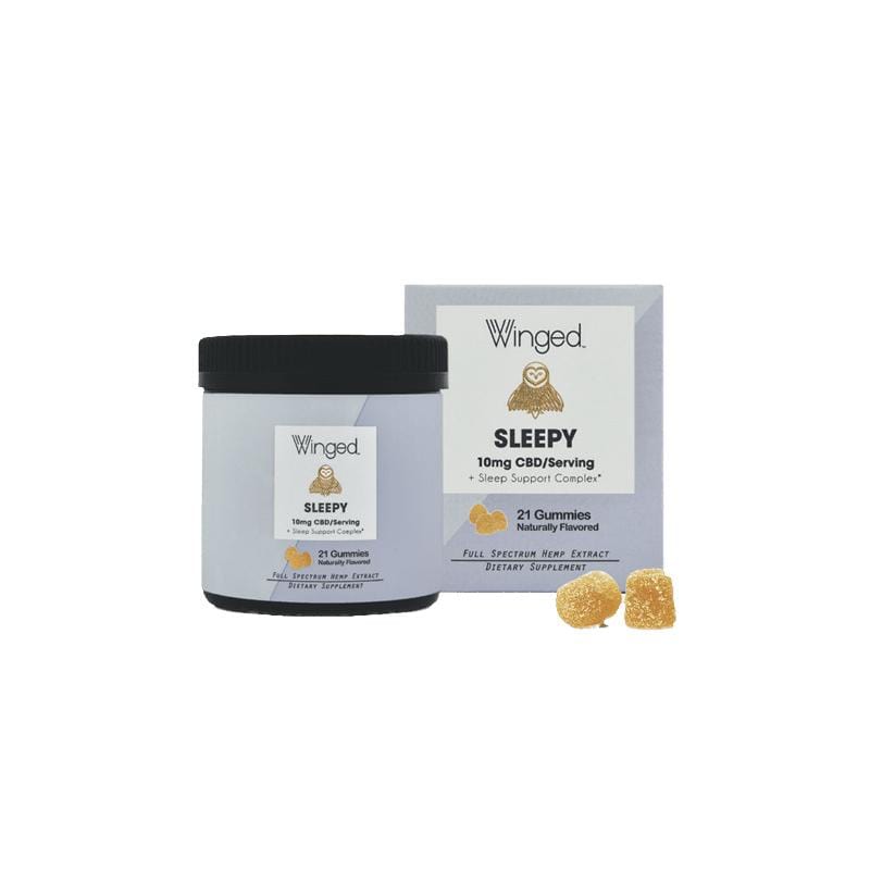 Winged Sleepy CBD Gummies - 10mg per serving